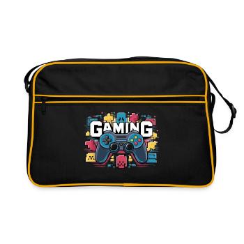 Gaming - Controllers - Retro Bag - black/gold - Front