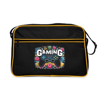 Gaming - Controllers - Retro Bag - black/gold - Front