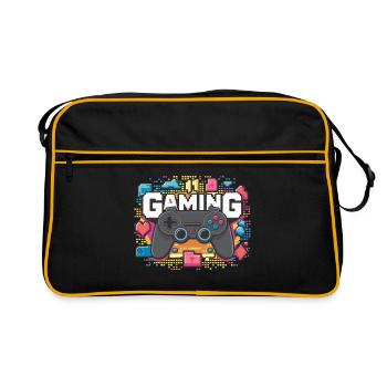 Gaming - Controllers - Retro Bag - black/gold - Front