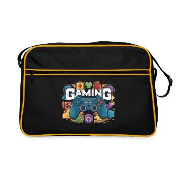 Gaming - Controllers - Retro Bag - black/gold - Front