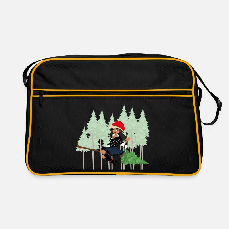 Balai Bollenhut sorcier moderne de la Forêt-Noire Sac Retro
