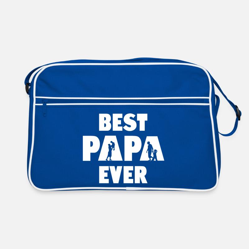 Meilleur papa de tous les temps Sac Retro
