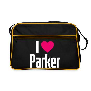 J’adore Parker Pink Heart J’adore Parker - Sac Retro - noir/or - Devant