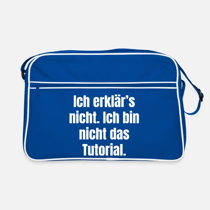 Ich erklär's nicht: Nicht das Tutorial Retro Tasche