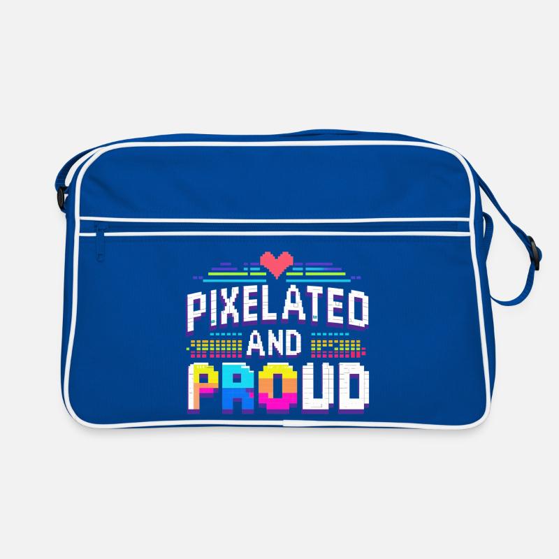 Pixel Retro Tasche