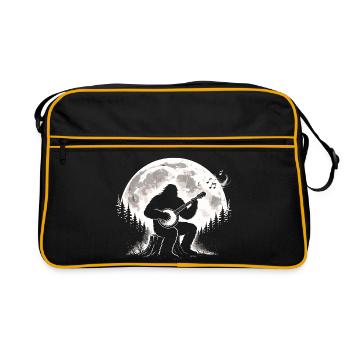 Bigfoot Banjo Moon - Sac Retro - noir/or - Devant
