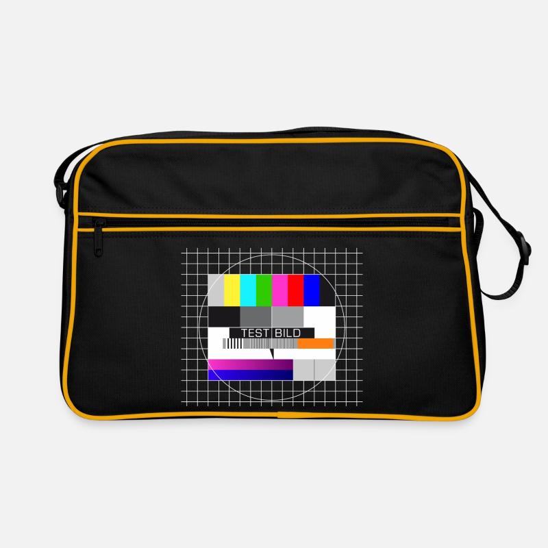 TV Test Image Big Bang Mac Display Screenshot Retro Bag