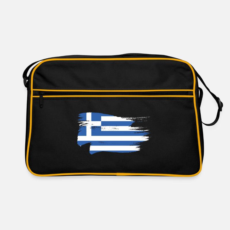 Grèce Drapeau Grec Sac Retro