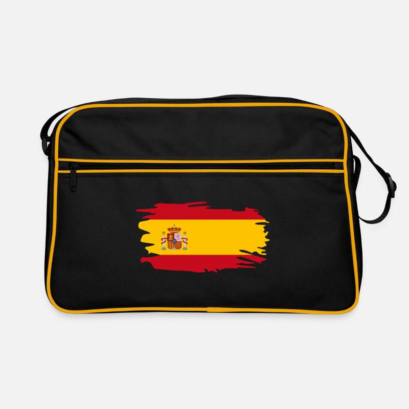 Spanien Flagge Retro Tasche