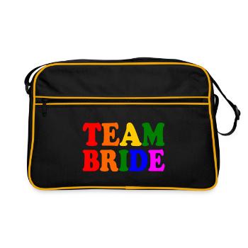 Team bride - Sac Retro - noir/or - Devant