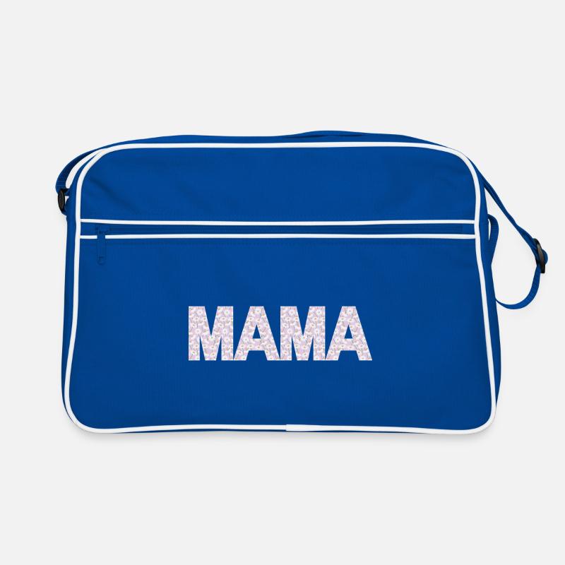 Typographie de Mom Blossoms Sac Retro