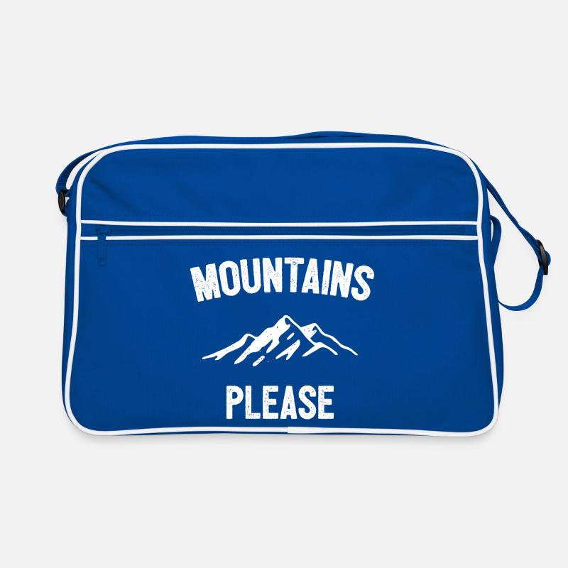 Berge bitte Retro Tasche