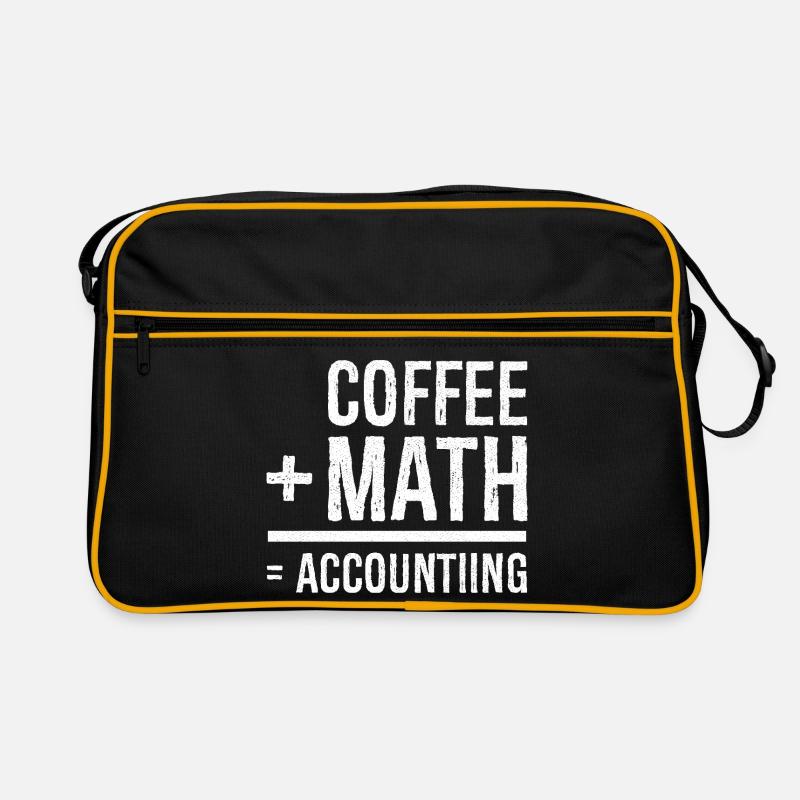 café math comptabilité Sac Retro