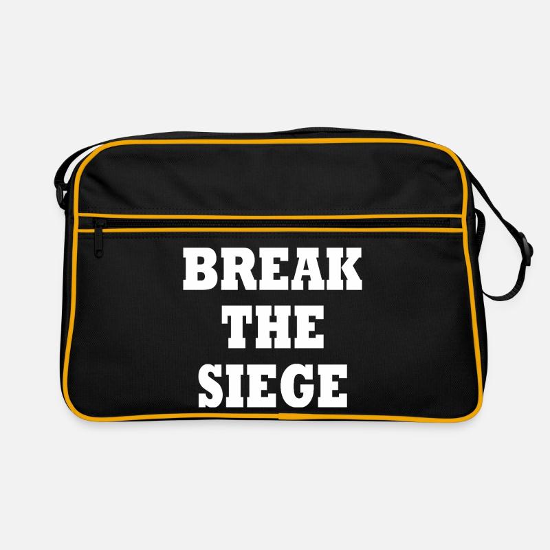 break the siege Retro Bag