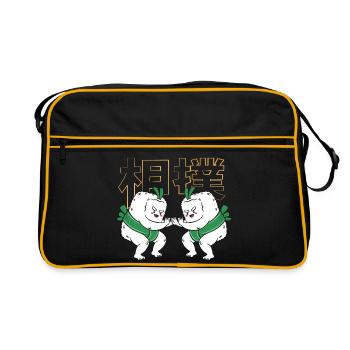 sumo - Retro Bag - black/gold - Front