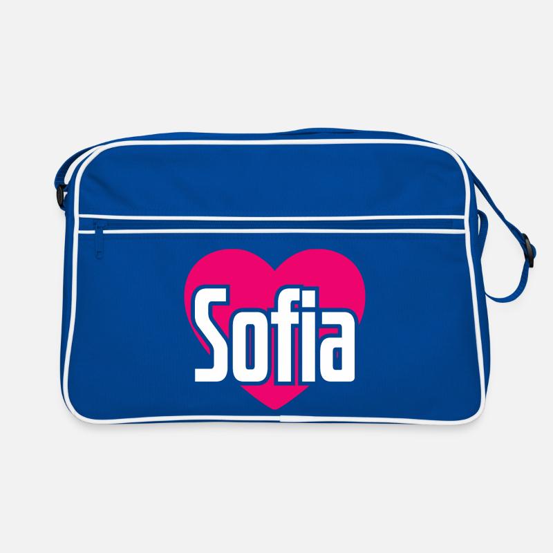 J’aime Sofia Coeur rose J’aime Sofia Sac Retro