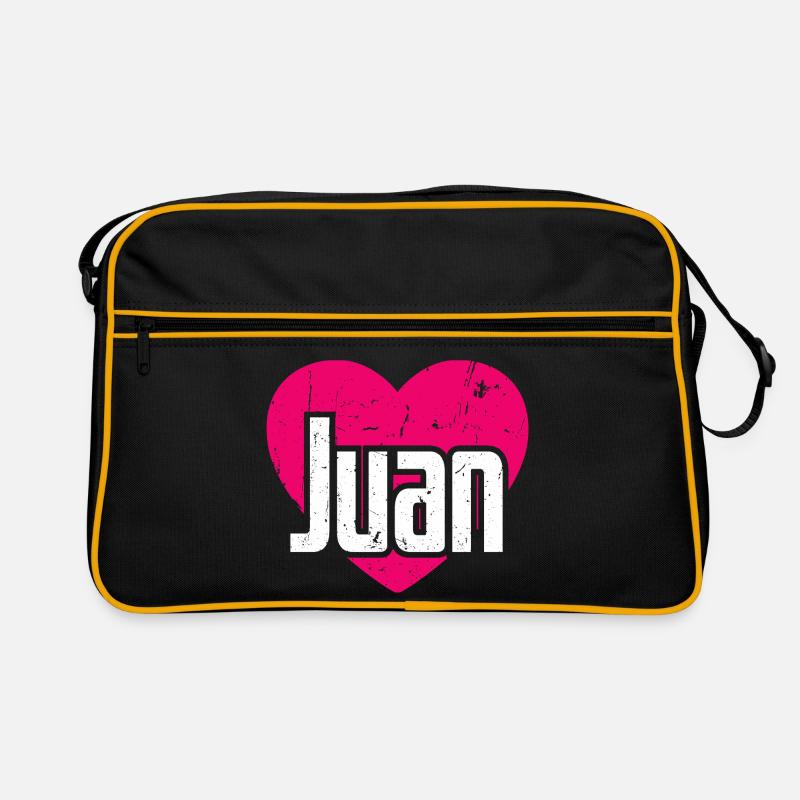 J’aime Ivan Coeur Rose J’aime Ivan Sac Retro