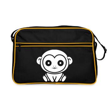 ouistiti - Sac Retro - noir/or - Devant