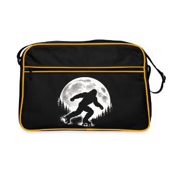 Bigfoot Roller Skater - Retro Bag - black/gold - Front