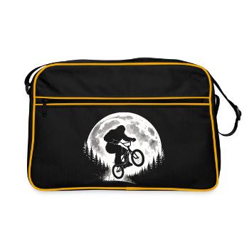 Saut BMX Bigfoot - Sac Retro - noir/or - Devant