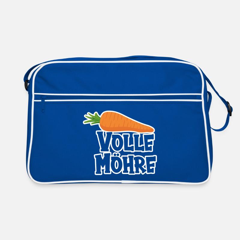 Volle Möhre Retro Tasche