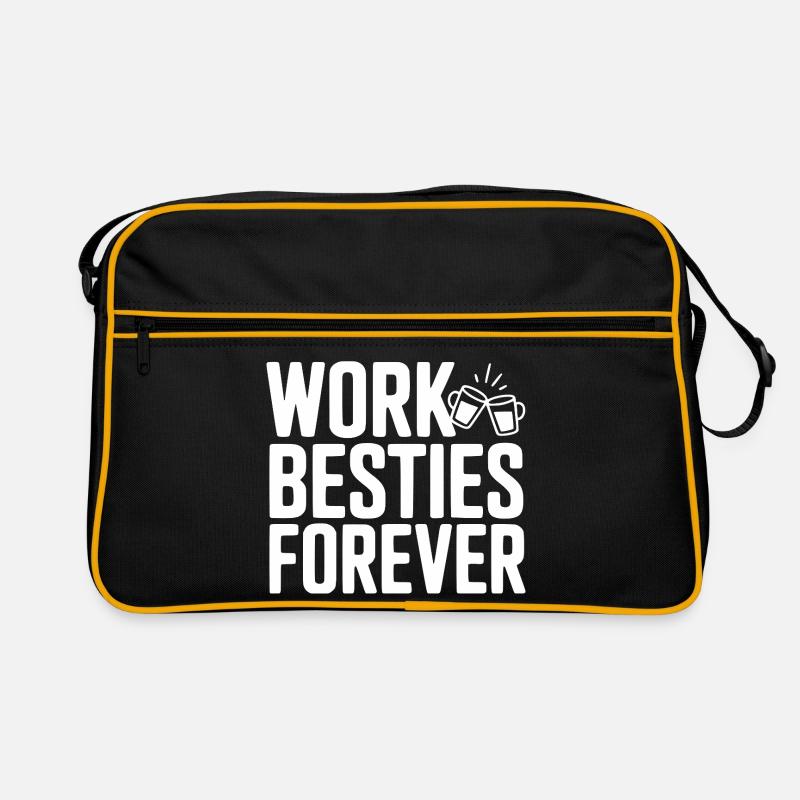 Work Besties Forever Retro Bag