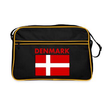 Denmark - Retro Bag - black/gold - Front