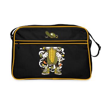 Corn children - Retro Bag - black/gold - Front