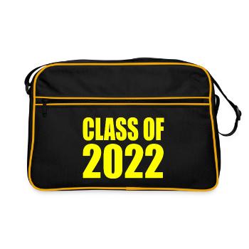 Class of 2022 - Retro Bag - black/gold - Front
