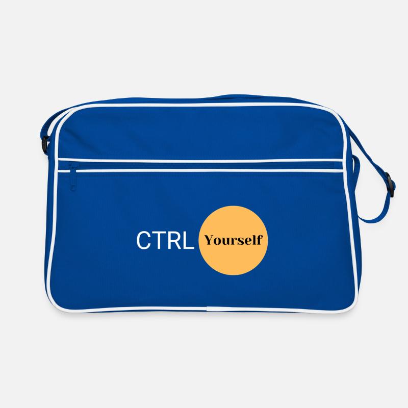 CTRL Sich selbst Retro Tasche