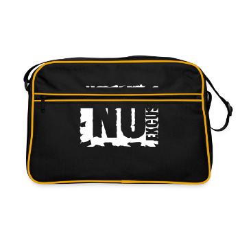 No Excuses Sport Pas d’excuses Motivation Dicta - Sac Retro - noir/or - Devant