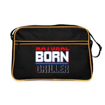 BBQ - Retro Bag - black/gold - Front