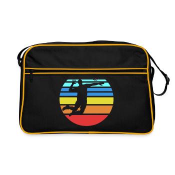 Volley-ball - Sac Retro - noir/or - Devant