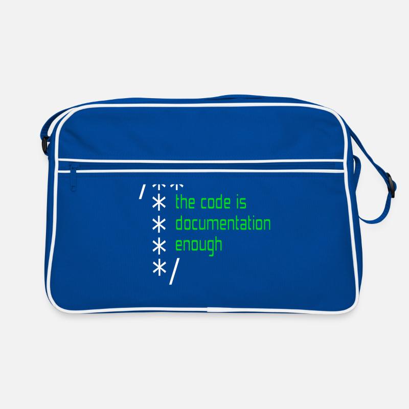 Programmierung Retro Tasche