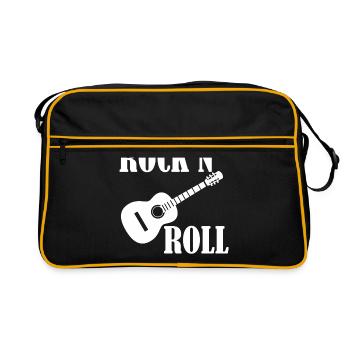 Rock 'n roll: guitare - Sac Retro - noir/or - Devant
