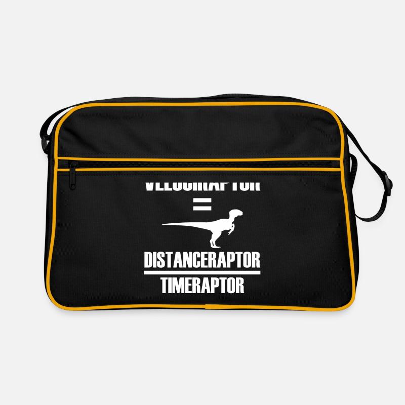 Velociraptor Physic Spruch Geschenk Retro Tasche