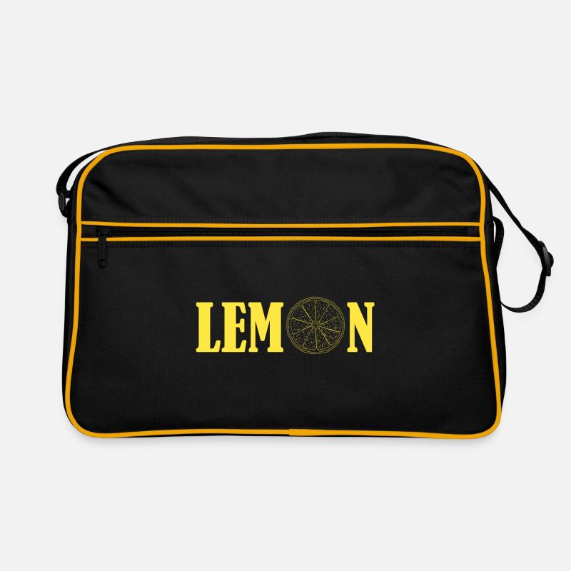 Lemon Lemon Lemon Lemon Gift - Retro Bag - black/gold