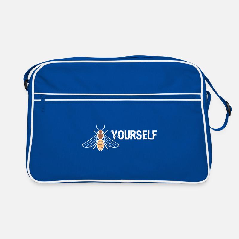 Bee Yourself sei du selbst Geschenk Retro Tasche