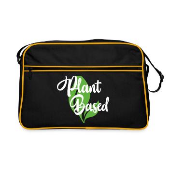 Plant Based Felischfrei Healthy Gift - Retro Bag - black/gold - Front