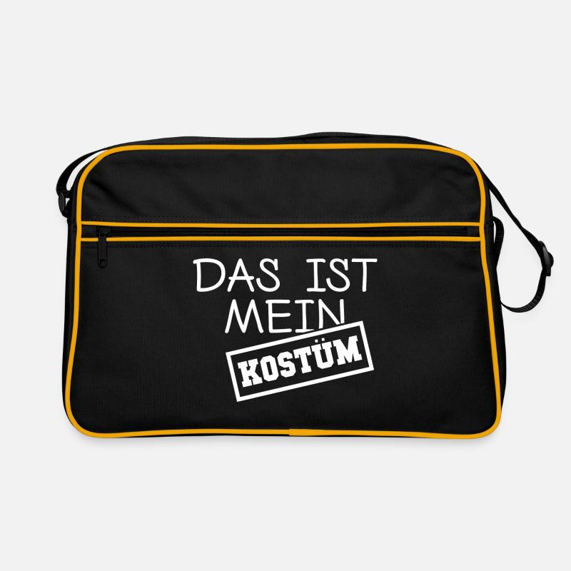 Das ist mein Kostuem Fasching Geschenk Retro Tasche