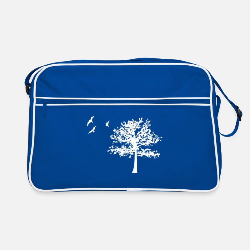 Nature Eco-Friendly Tree Bird Gift Retro Bag
