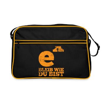 Exponential function Stay as you are gift - Retro Bag - black/gold - Front