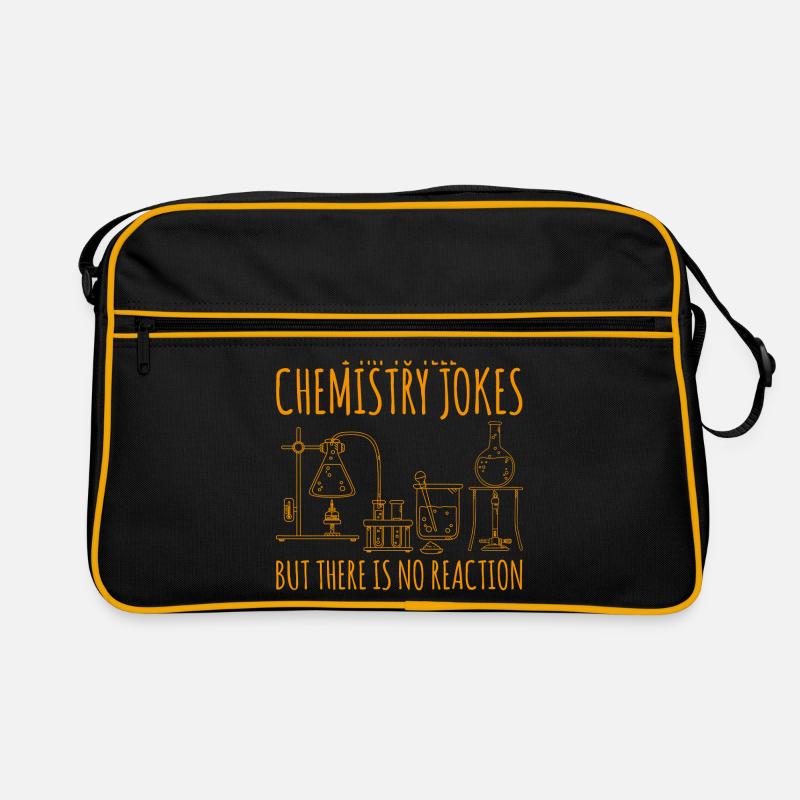 Chemie Kolben Labor Spruch Geschenk Retro Tasche