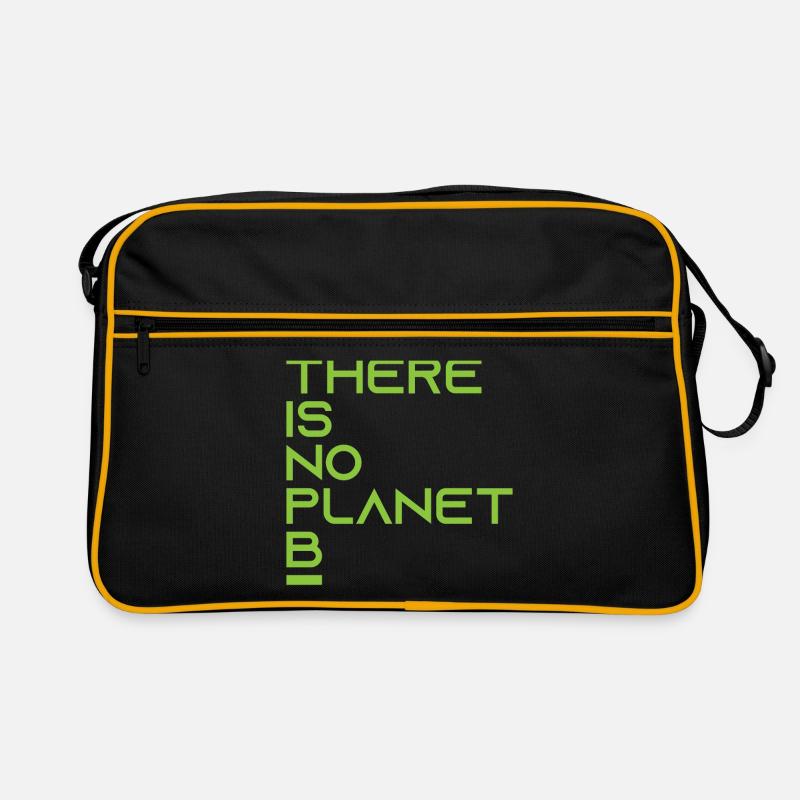 There is no Planet B Geschenk Retro Tasche