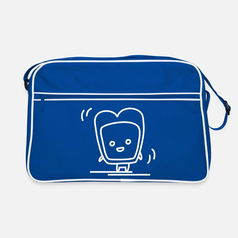 Dancing Toast Retro Tasche