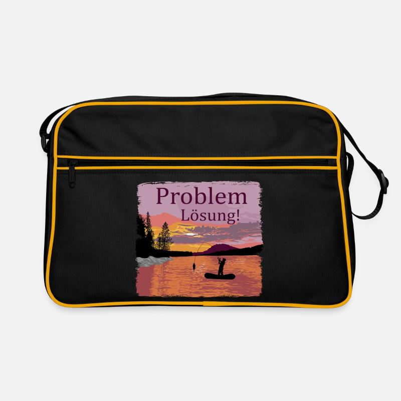 Problem Lösung Angeln Retro Tasche