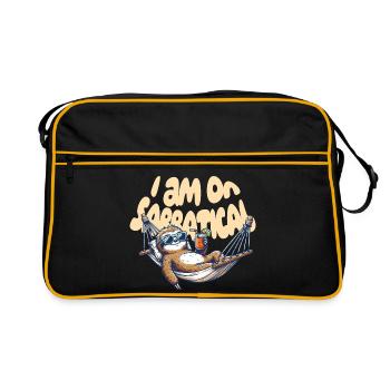 on Sabbatical - Retro Bag - black/gold - Front