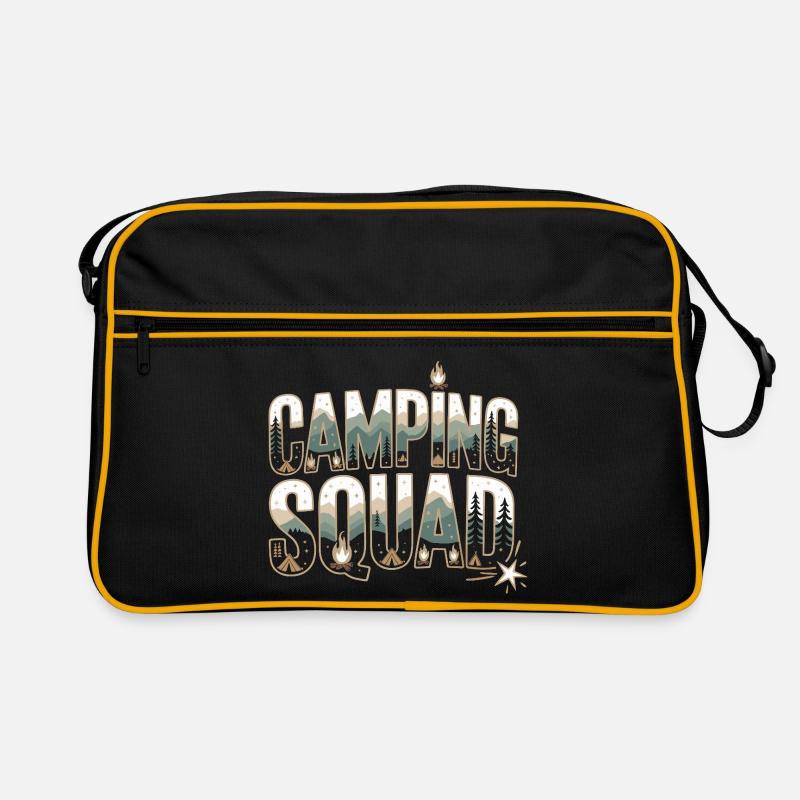 Camping Squad Forest Adventure Retro Bag