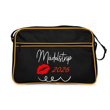 Voyage des filles 2026 Voyage des filles Tournée des filles Voyage des filles - Sac Retro - noir/or - Devant