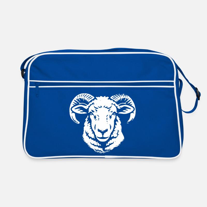 Ram Head Ram Ram Horn Vector Retro Bag